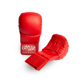 Katsudo karate rukavice Klasik, červené