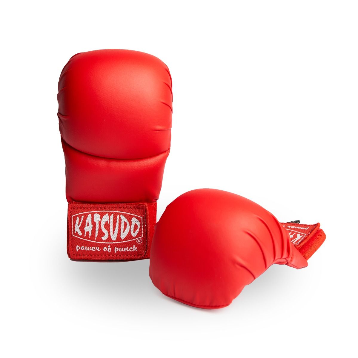 Katsudo karate rukavice Klasik, červené