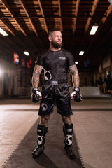 Katsudo mma rukavice Revenge, čierno biele