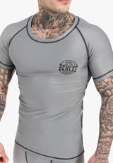 Ben Lee pánske funkčné tričko s krátkym rukávom Limehills, sivé