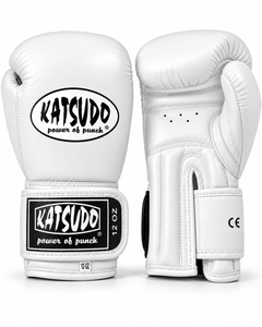 Katsudo boksarske rokavice Hawk, bele