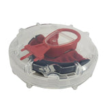 Adidas chránič zubov 4. generácie Opro Silver, čierno-červený