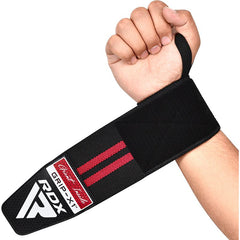 RDX wrist wrap, black-red