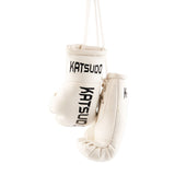 Katsudo miniatúra box rukavíc Miniglo, biela