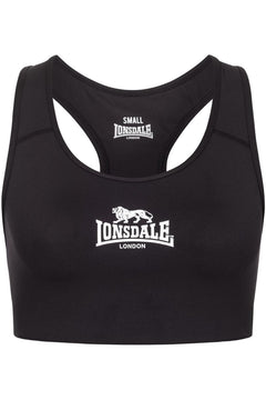 Lonsdale αθλητικό σουτιέν Wardour, μαύρο