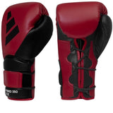 Adidas box rukavice Hybrid 350, červeno-čierne