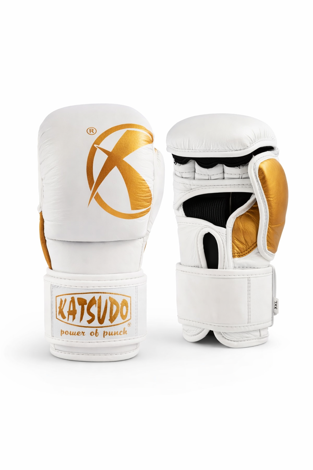 Katsudo MMA Gloves Revenge, White