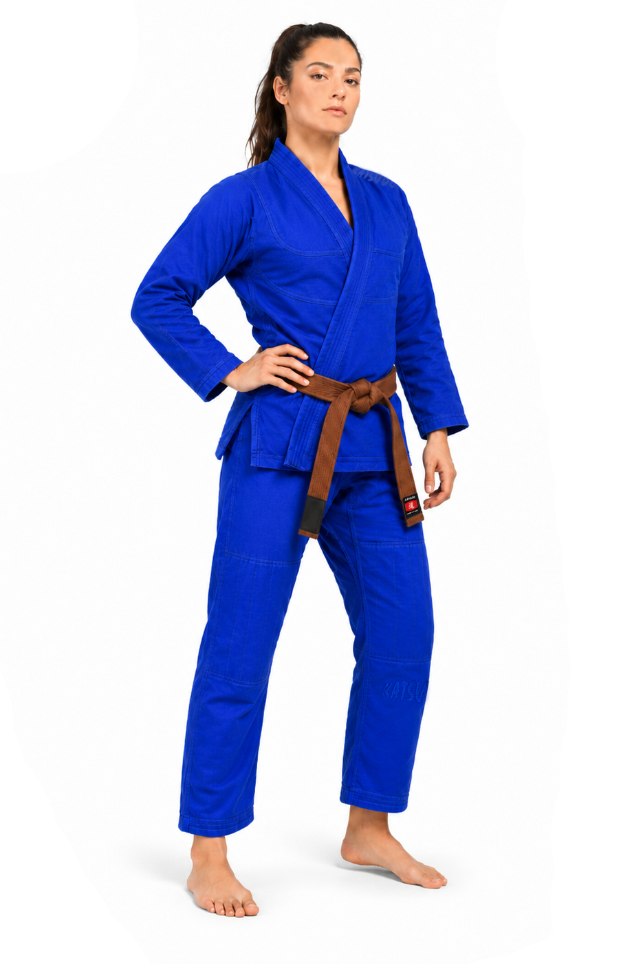 Katsudo Yori žensko Jiu Jitsu kimono 550g, modro