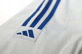 Adidas JU κιμονό με μπλε ρίγες Club 350 g, λευκό