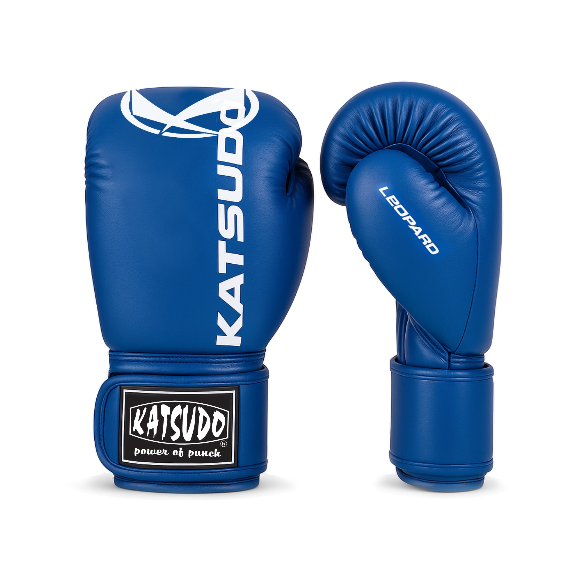 Katsudo boxerské rukavice Leopard, modré