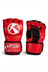 Katsudo MMA γάντια Challenge, κόκκινα