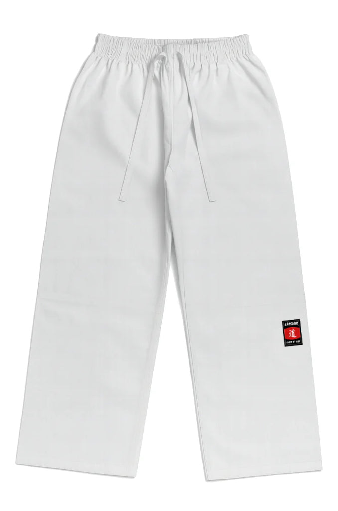 Katsudo pantaloni da judo Tatemi, bianchi