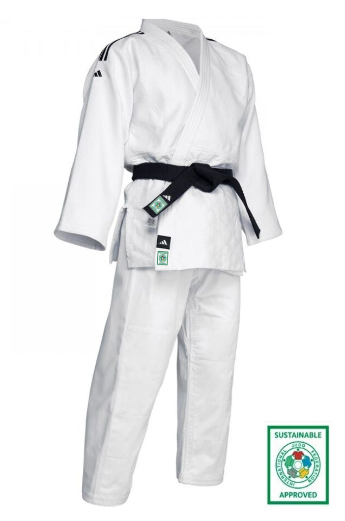Adidas JU Kimono Champion III IJF Regular Fit 750 g, weiß