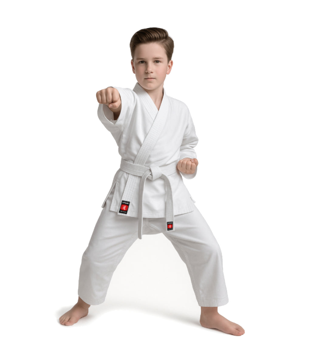 Katsudo detské judo kimono Rei 350g, biele