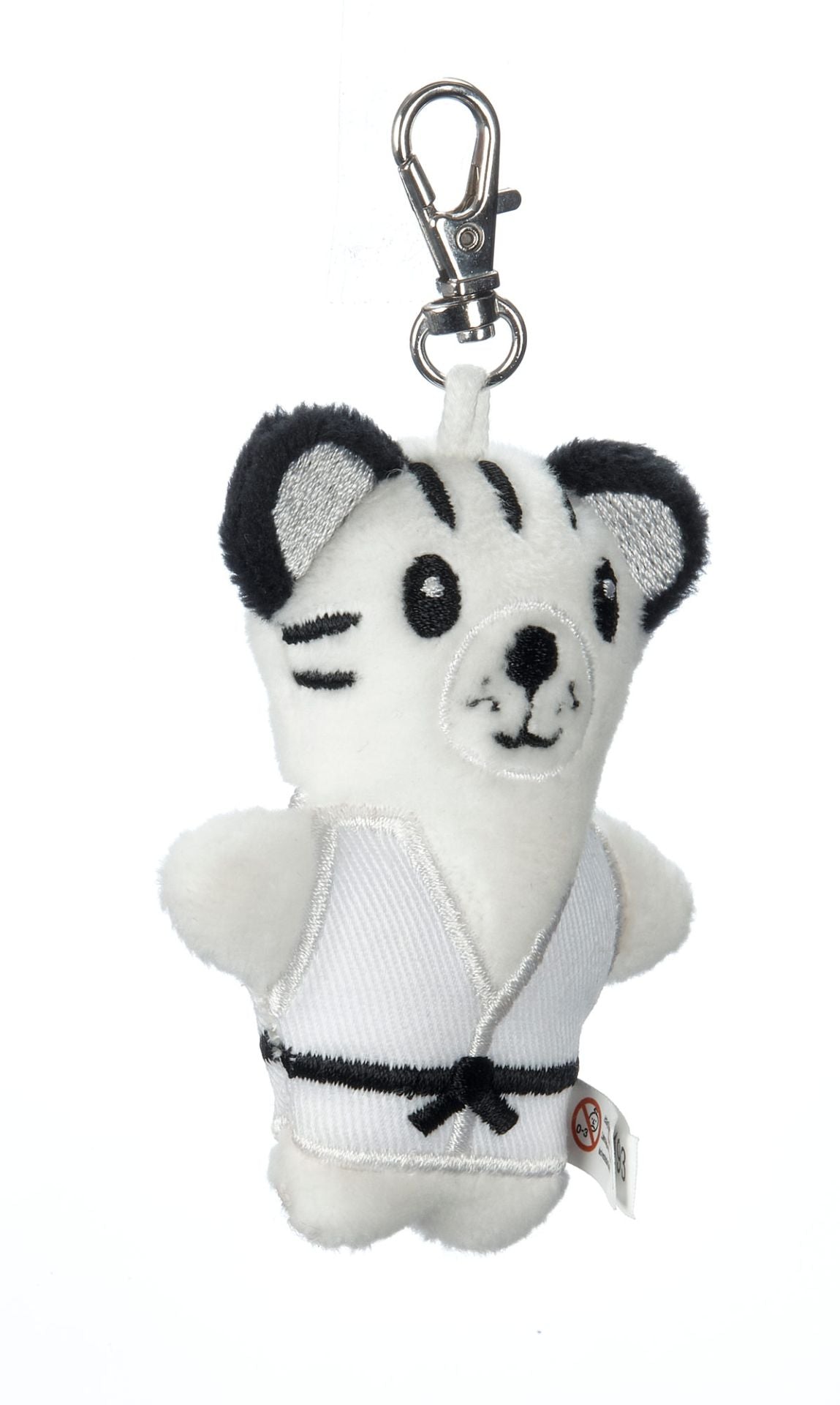 DAX plush karate keychain White Tiger