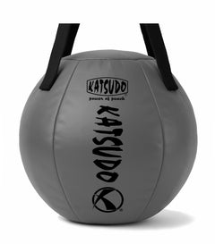 Katsudo μπάλα πυγμαχίας Leodor με ιμάντα, γκρι