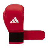 Adidas kožené rukavice World of boxing, červené