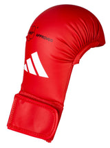 Adidas γάντια kumite WKF, κόκκινα
