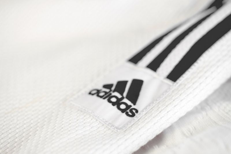 Adidas JU kimono Contest Silver 650g, biele