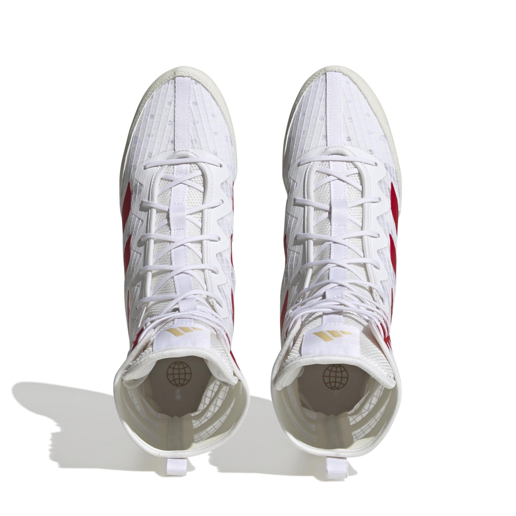 Adidas box obuv HOG 4, bielo-červené