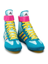 Adidas zápasnícka obuv Combat Speed.5, tyrkysová