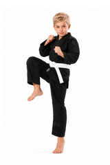 Kimono da Jiu Jitsu bambino Katsudo Kio, nero