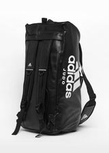 Adidas koženková judo taška S, čierna