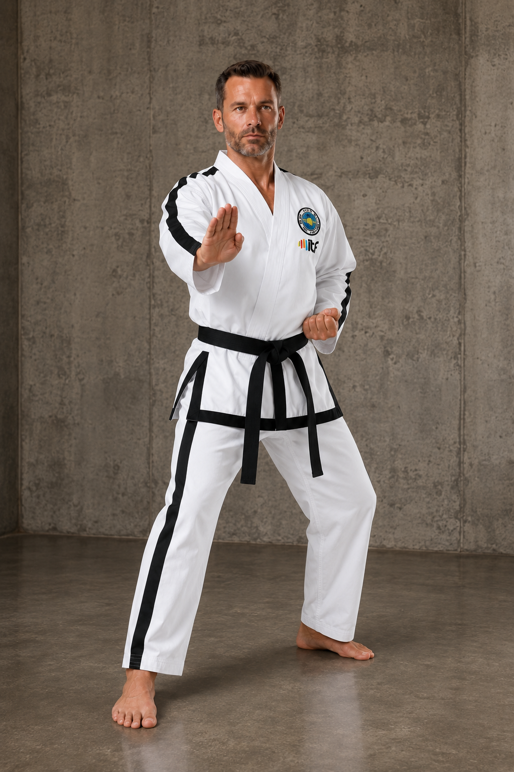 Katsudo Taekwondo ITF Uniform Top, White