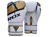 RDX box rukavice F7, bielo-zlaté