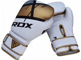 RDX box rukavice F7, bielo-zlaté
