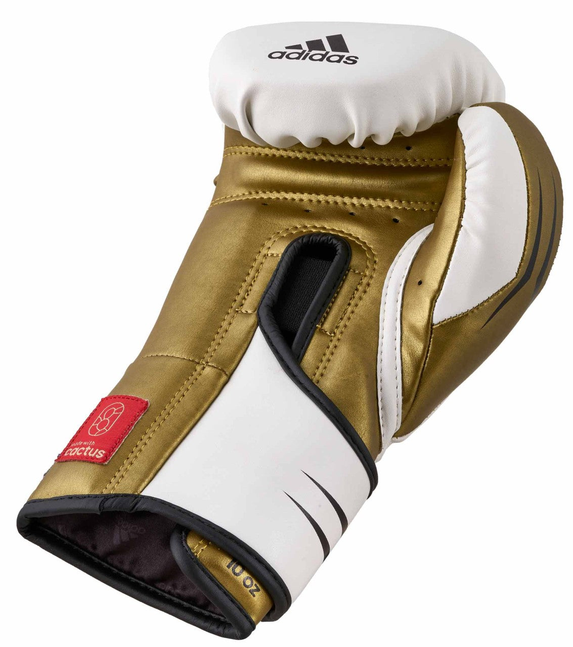 Adidas SPEED TILT 350V Pro boxerské rukavice, bielo-zlatá