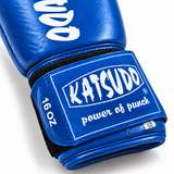 Katsudo boksarske rokavice s tarčo Champ III, modre