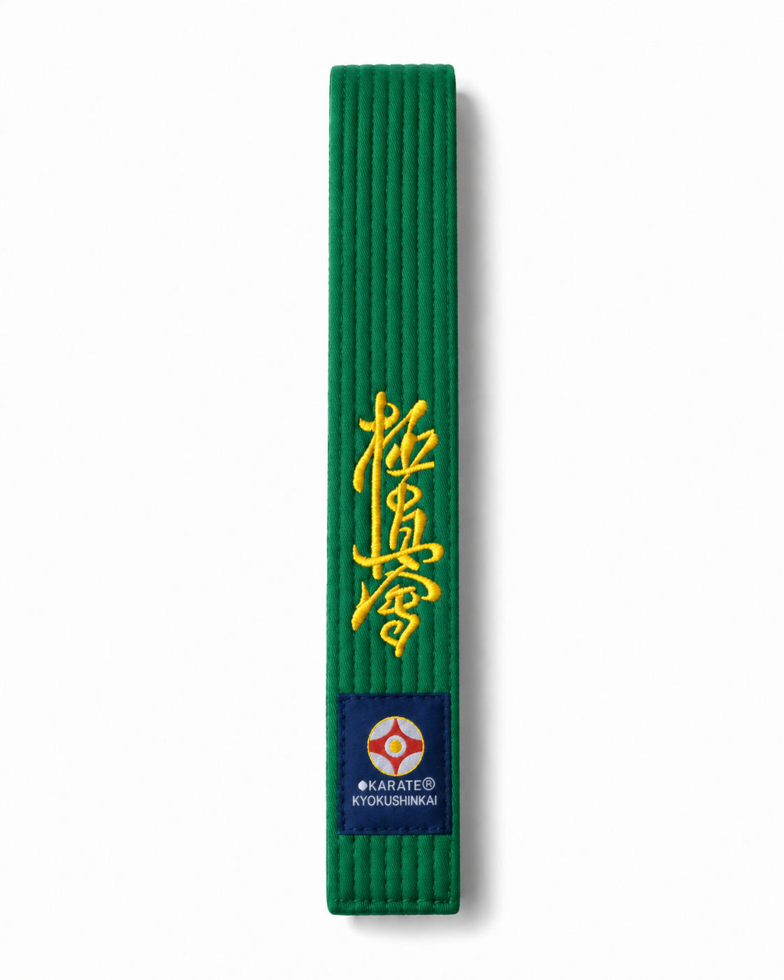 Katsudo Kyokushin karate pas, zelen