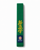 Katsudo Kyokushin karate opasok, zelený